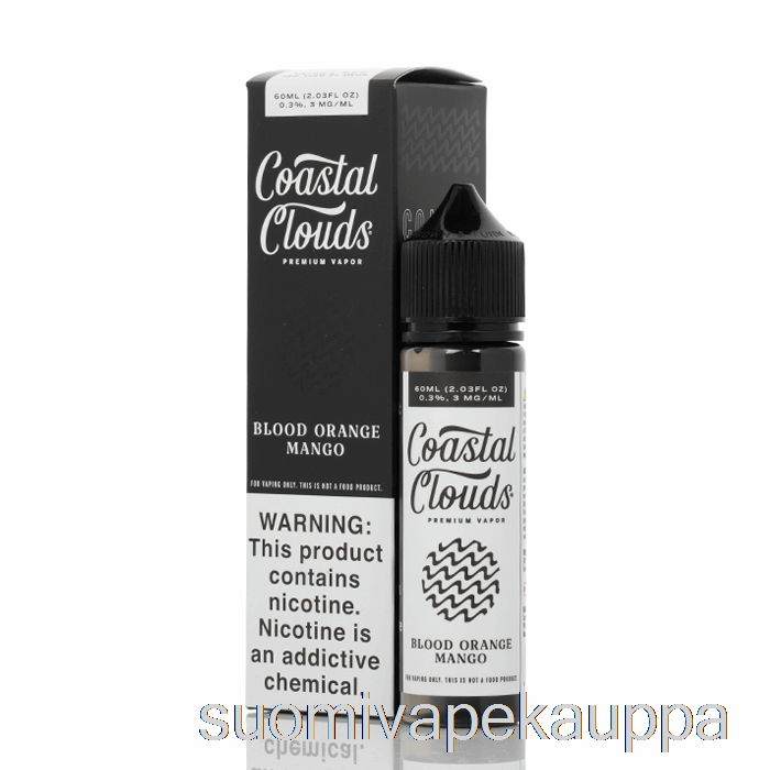 Vape Kauppa Veriappelsiini Mango - Coastal Clouds Co. - 60 Ml 3 Mg